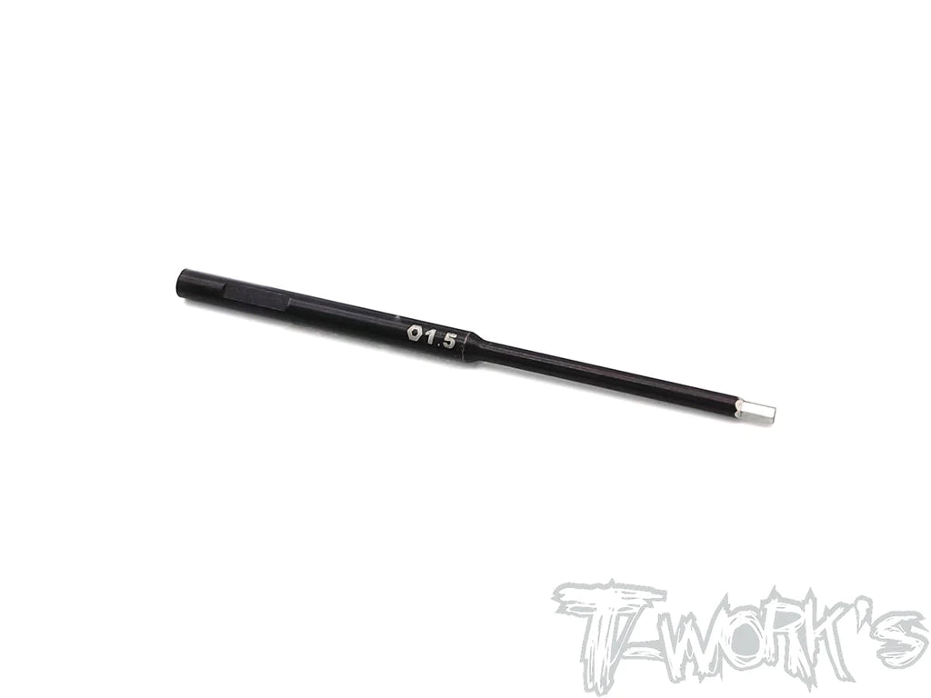 T-Works TT-072-H HSS Hex Wrench Replacement Tip 1.5 x 60mm (1) - RCXX - rc racing for professionals