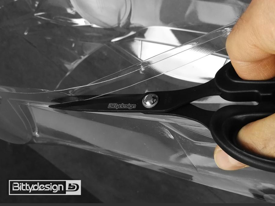 Bittydesign STRAIGHT Polycarbonate Scissor - BDSS-37973-S