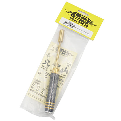 Aluminum 7.0mm Lock Nut Driver Black Gold