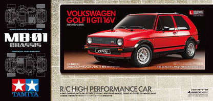Tamiya VW Golf II GTI 16V (MB-01) M-Chassis - 58748 - RCXX - RC Racing Shop | RC Models | Tuning & Spare Parts for Professionals