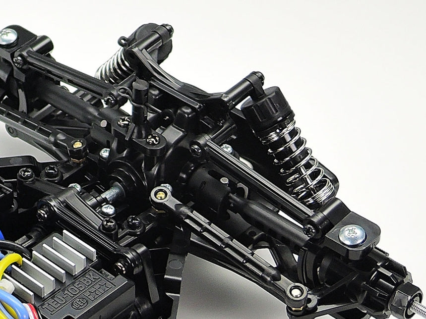 Tamiya Plasma Edge II "Gun Metal Special" Pre-painted 1/10 4WD Buggy TT-02B - 47446A (ohne ESC) - RCXX - rc racing for professionals