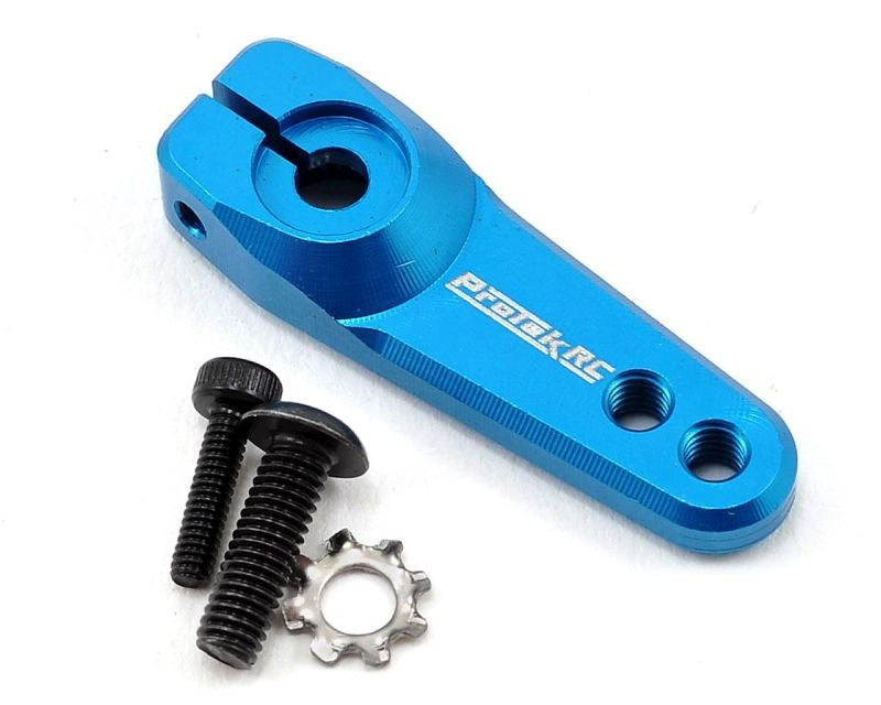 Aluminium Servo Horn klemmbar blau  RC (25T-ProTek)