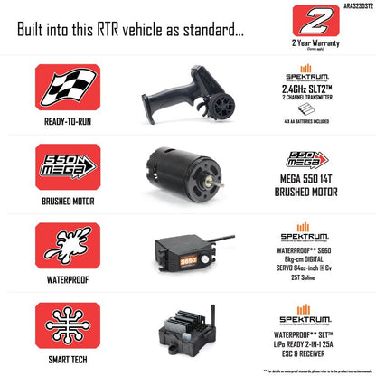 Arrma Gorgon 1/10 Smart RTR - ARA3230S - RCXX - RC Racing Shop | RC Models | Tuning & Spare Parts for Professionals
