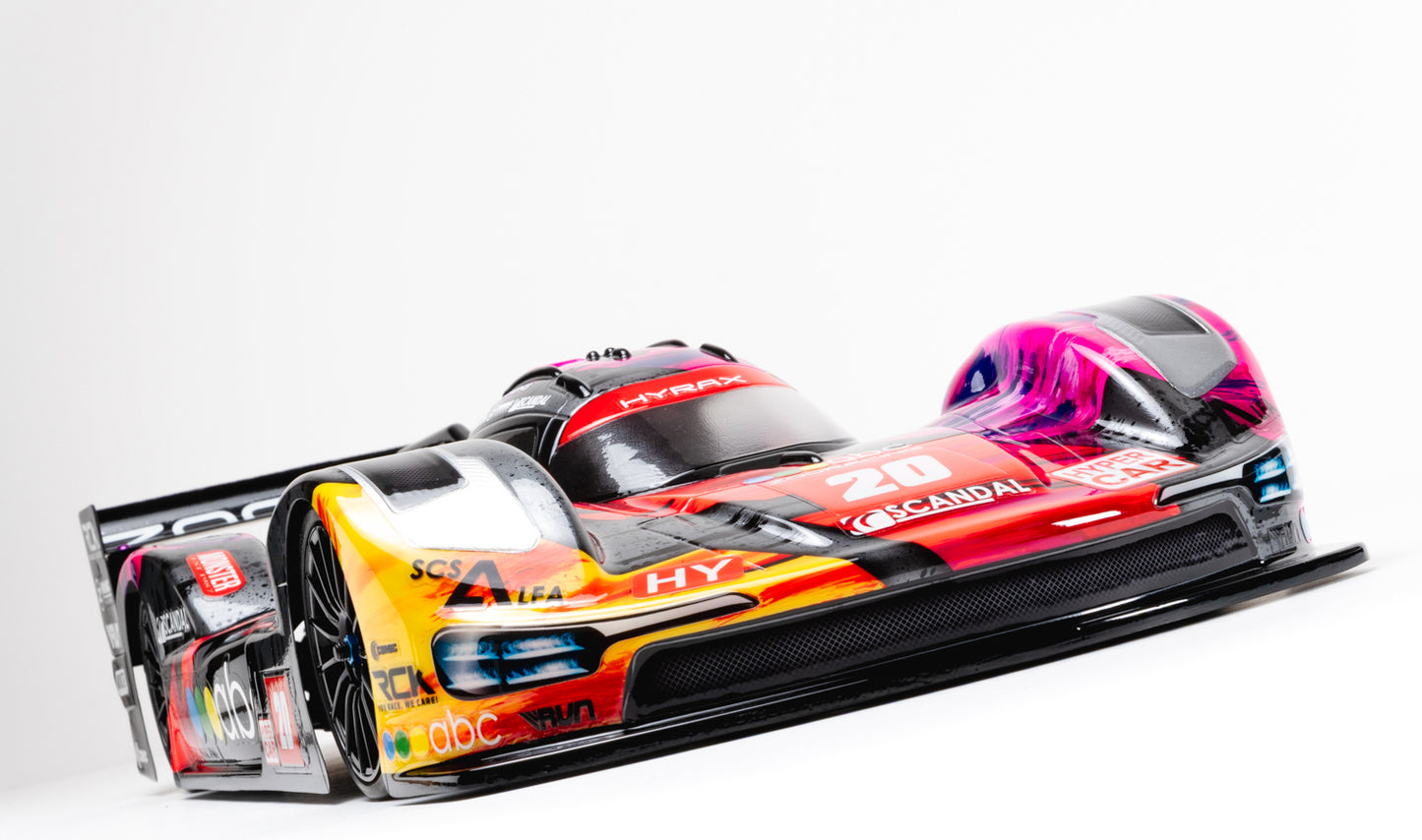 ZooRacing HYRAX 1/10 Hyper Car Body 0.7mm - ZR-0020