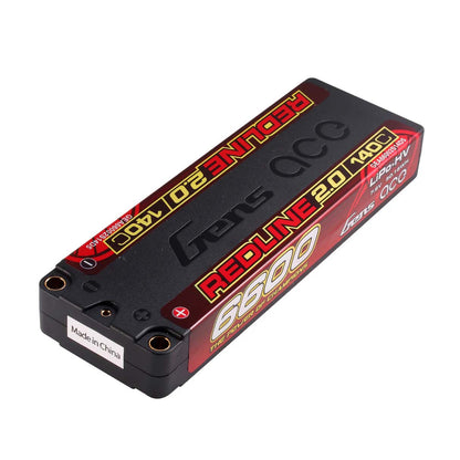 GensAce Redline 2.0 2S HV 7.6V-140C-6600 139x47x20mm 244g