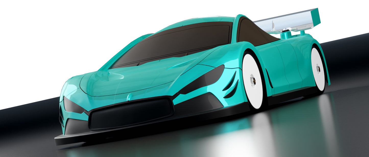 Bittydesign HYPER-HR 1/10 TC 190mm Clear Body Shell - BDTC-190HRHYP