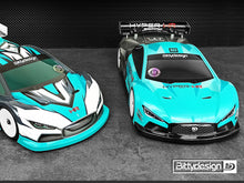 Bittydesign HYPER-HR 1/10 TC 190mm Clear Body Shell - BDTC-190HRHYP