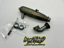 1/8 Resorohr EFRA 2196 + Krümmer MR04 by O.S. – Hardcoated KIT