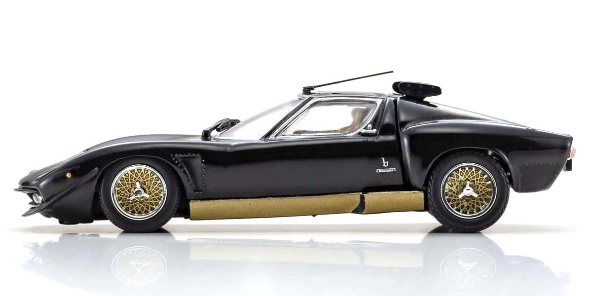 Kyosho 1:43 Lamborghini Miura SVR 1970 Black-Gold