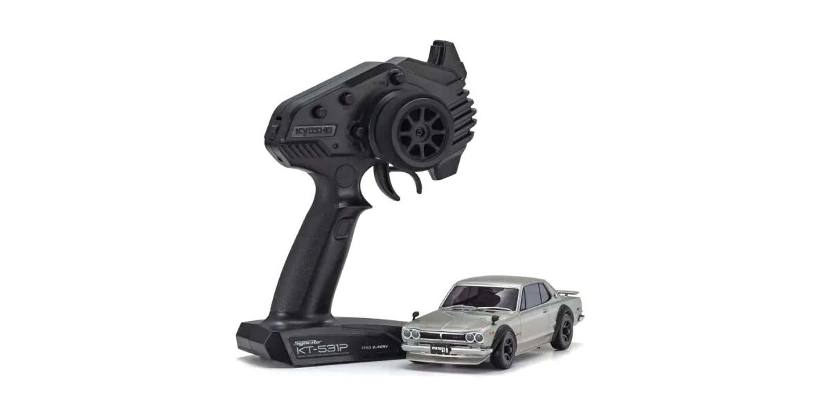 Kyosho Mini-Z MR04 RWD Skyline 2000GT-R KPGC10 Silver (N-MM2/KT531P)
