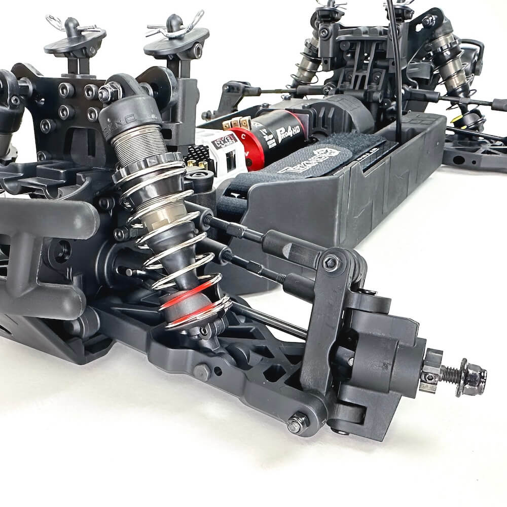 Kit de Monster Truck électrique 4x4 Pro Tekno MT410 2.0 à l'échelle 1/10 - TKR9501