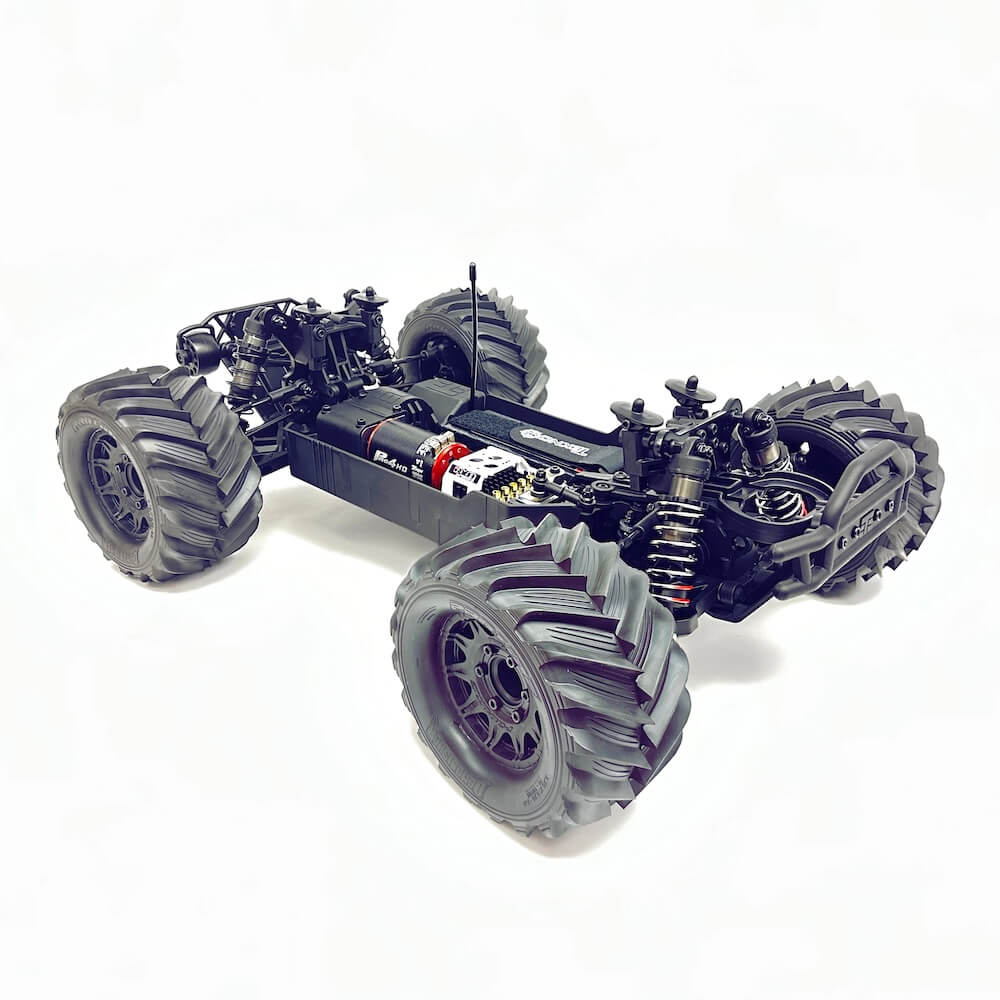 Kit de Monster Truck électrique 4x4 Pro Tekno MT410 2.0 à l'échelle 1/10 - TKR9501