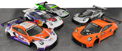 Bittydesign P-GT3R 1/10 Touring Body - 190mm - BDGT-190PGT3R