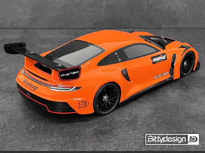 Bittydesign P-GT3R 1/10 Touring Body - 190mm - BDGT-190PGT3R