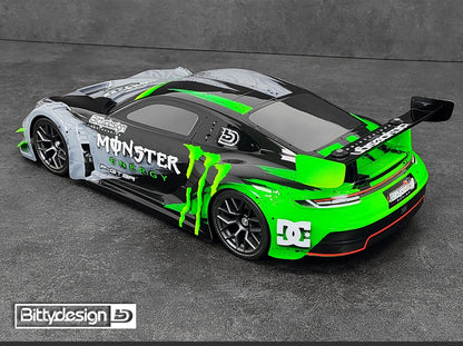 Bittydesign P-GT3R 1/10 Touring Body - 190mm - BDGT-190PGT3R