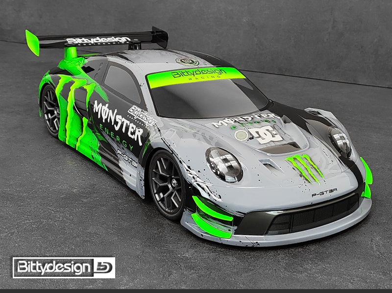 Bittydesign P-GT3R 1/10 Touring Body - 190mm - BDGT-190PGT3R