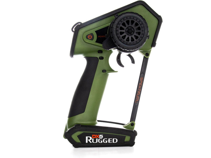 Spektrum DX5 Rugged DSMR Transmitter without Receiver (Green) - SPMR5200GEU - RCXX - RC Racing Shop | RC Models | Tuning & Spare Parts for Professionals
