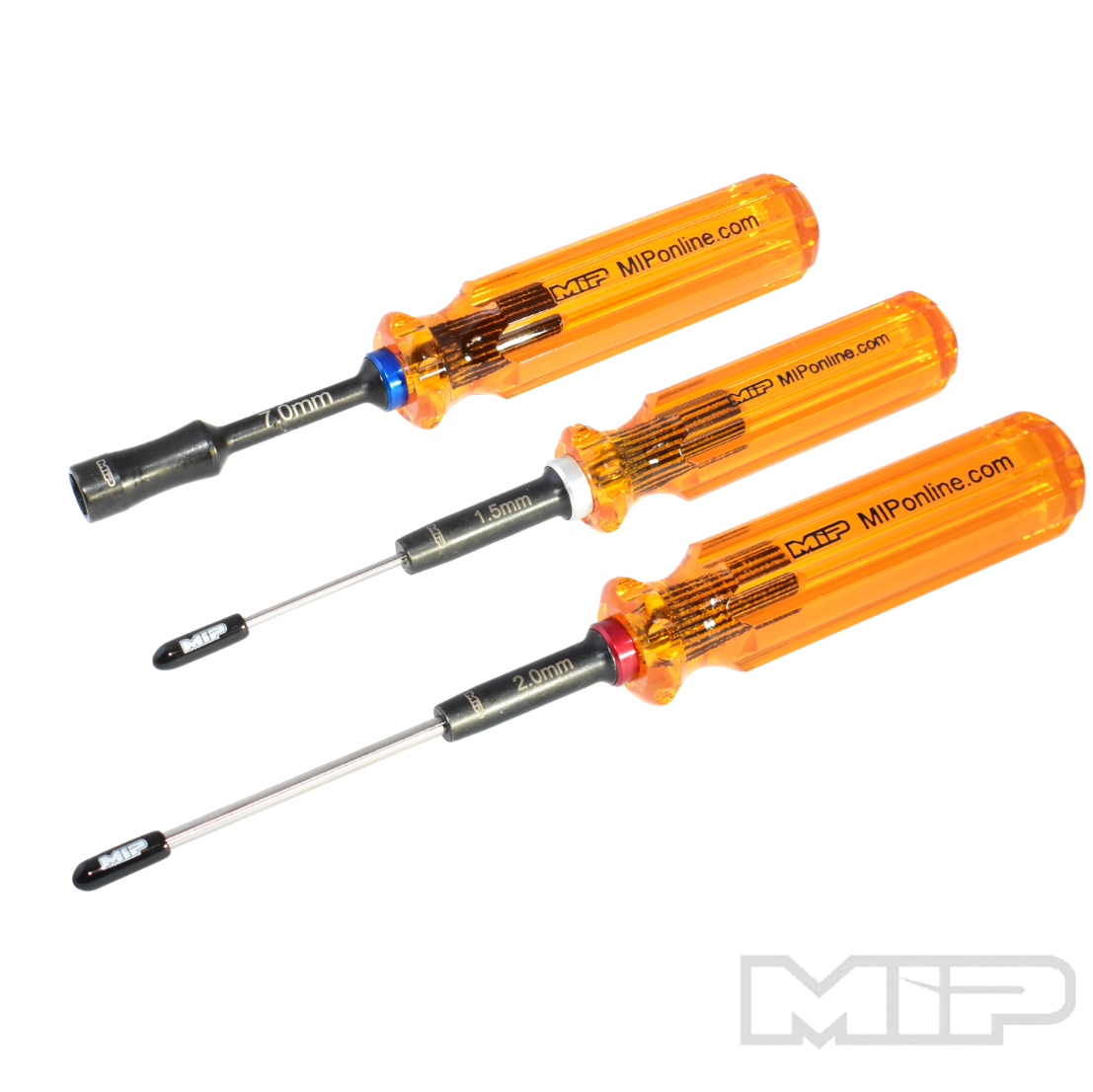 MIP Wrench Set Gen 2, 1.5mm, 2.0mm Hex Wrench &amp; 7.0mm Nut Driver - #9620