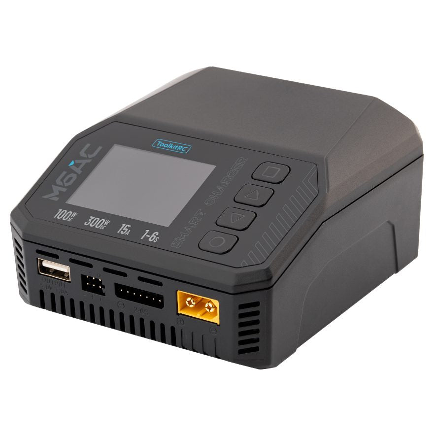 ToolkitRC M6AC LiPo 1-6S 15A Charger AC/DC - TK13800 - RCXX - RC Racing Shop | RC Models | Tuning & Spare Parts for Professionals