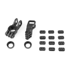 Tekno Rear Hubs and Bearing Spacers (adj. roll center, L/R, EB/NB48 2.1) - TKR9054A