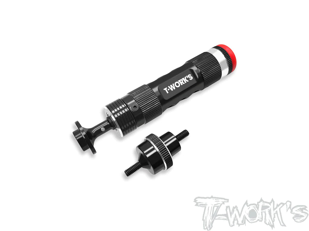 T-Works TT-121-A 1/8 & 1/10 Hand-held Tire Balancer Tool - RCXX - rc racing for professionals