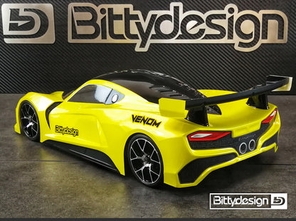 Bittydesign VENOM 1/10 GT 190mm Body Shell - BDGT-190VNM