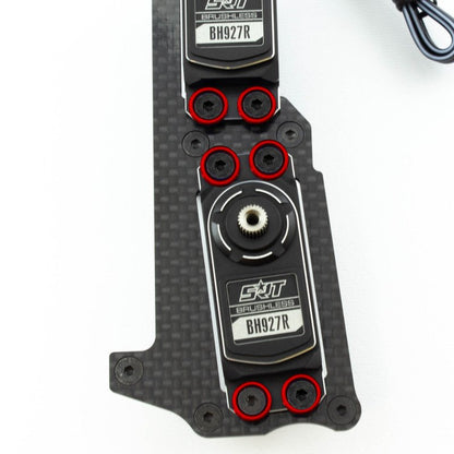 Ultimate M3 Aluminium Servo Unterlegscheiben (8)