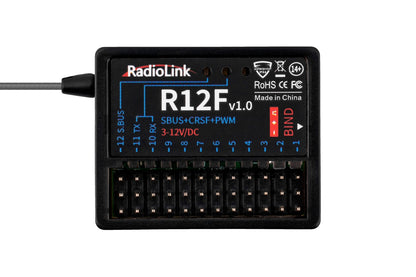 Récepteur RadioLink R12F 2,4 GHz 12 canaux FHSS - 1RL0160