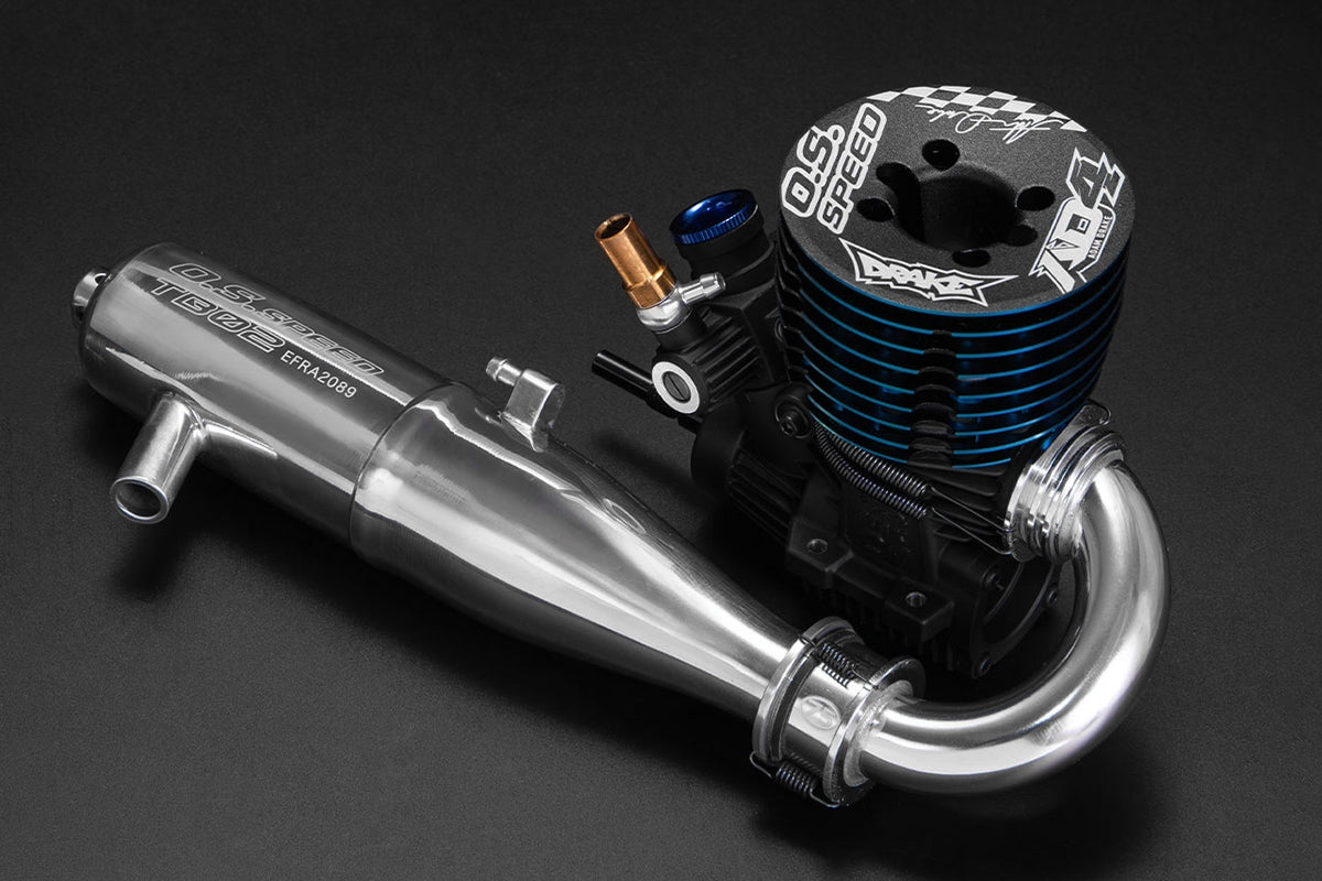 OS SPEED B21 ADAM DRAKE 4 mit Krümmer und Schalldämpfer T-2090