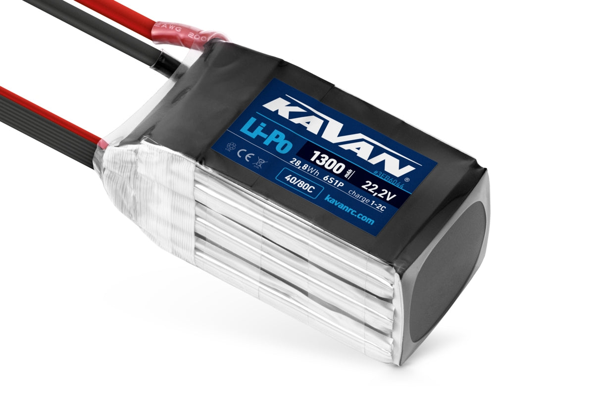 KAVAN Li-Po Akku 1300mAh 22,2V 40/80C – KAV33.6044