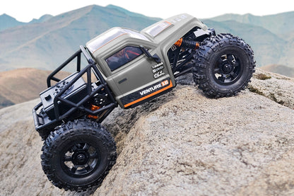 HPI Venture18 CC FLUX 1/18 Competition Scale Crawler RTR | Gunmetal / Military Green