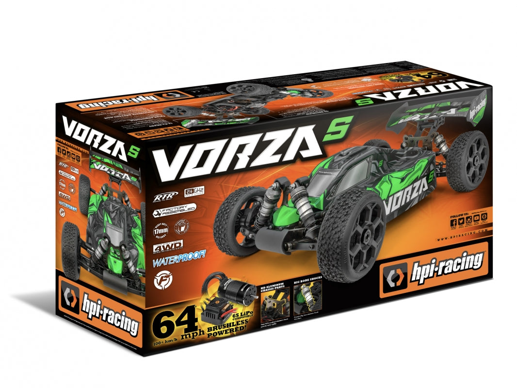 HPI VORZA S FLUX 4S 1/8 4WD Buggy RTR - HPI160179