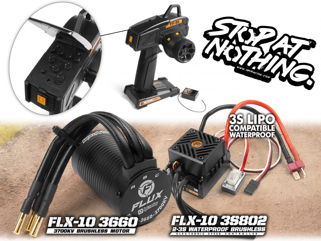 HPI WR8 Flux 2001 Subaru Impreza WRC – 1/8 4WD RTR