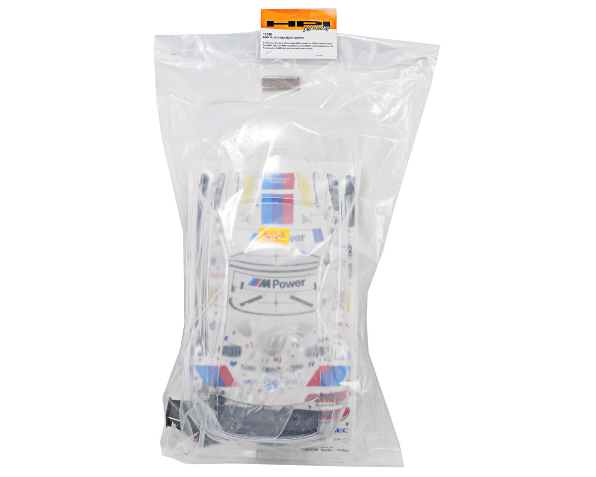 Carrosserie transparente HPI BMW M3 GT2 (E92) (200 mm)