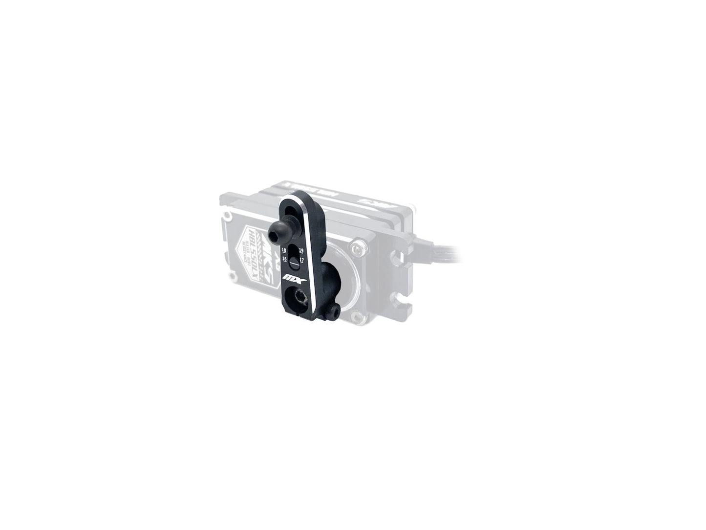 MXLR ADJUSTABLE ALLOY SERVO ARM 23T - MAX-09-001 - RCXX - rc racing for professionals